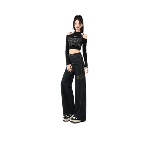 EOEI Jeans Women's Blue