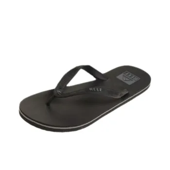 REEF Abrasion Resistant Slip Resistant Flip Flops Men's Black