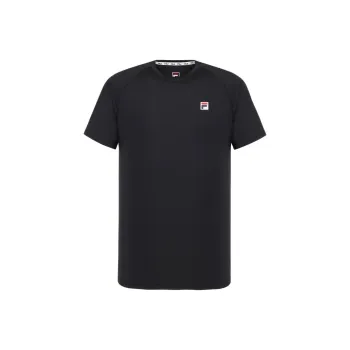 FILA Tennis Sleeved T-Shirt Men's Black