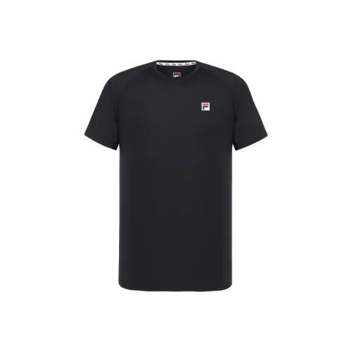 FILA Tennis Sleeved T-Shirt Men's Black