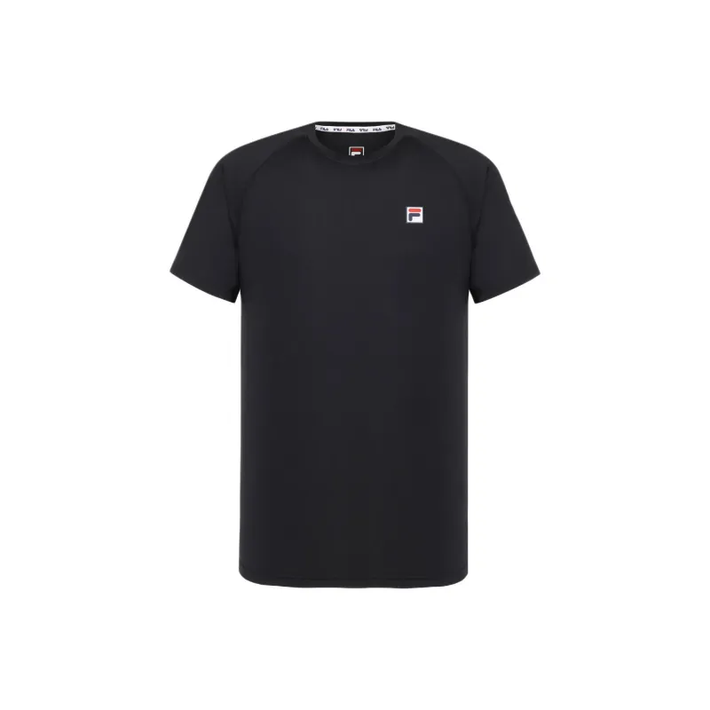 FILA Tennis Sleeved T-Shirt Men's Black-0