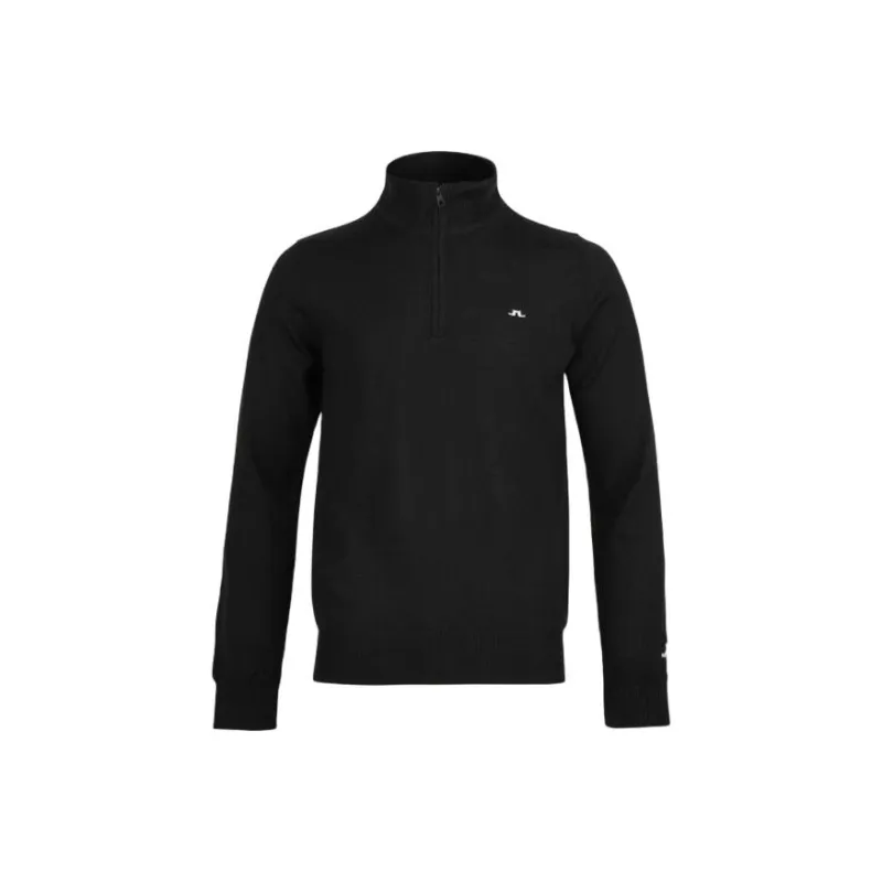 J.Lindeberg Half zip Fine knit Jumper-0