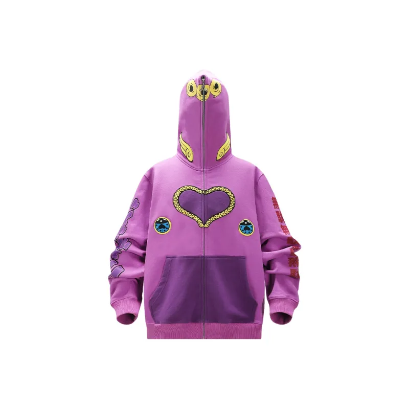 KAKAZZY Sweatshirts Unisex Purple-0