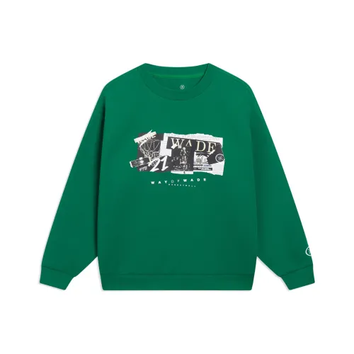 LiNing Sweatshirt Unisex Pine Green