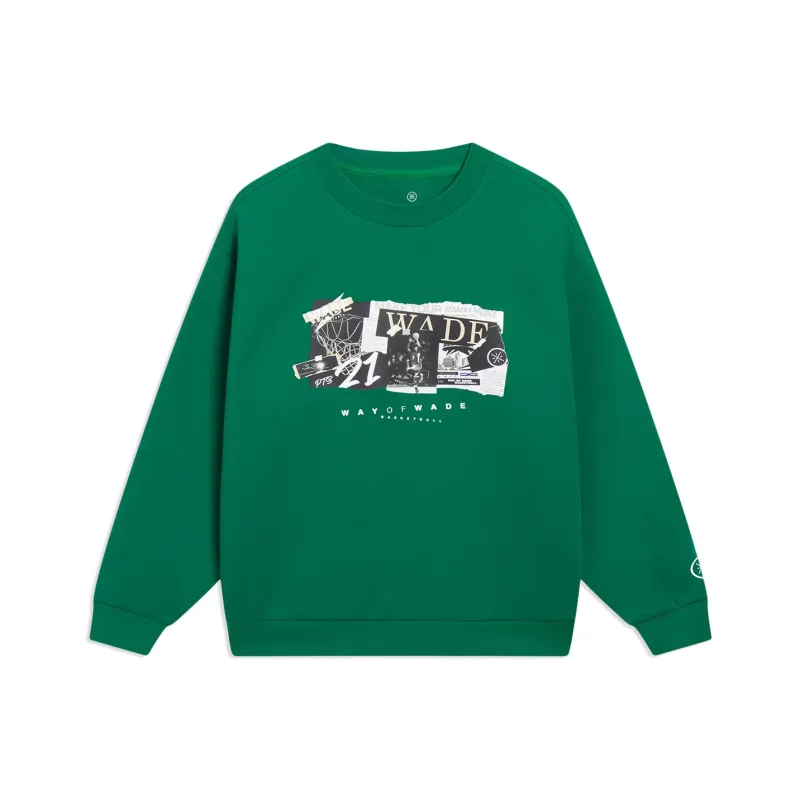 LiNing Sweatshirt Unisex Pine Green-0