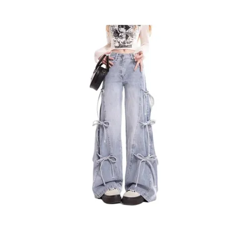 EOEI Jeans Women's Light Blue