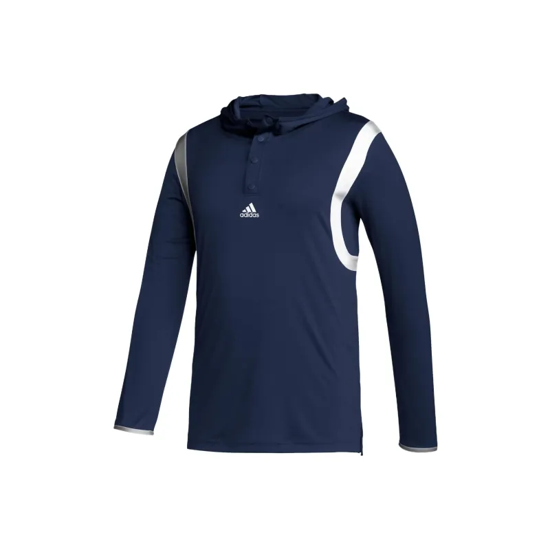 Adidas Sweatshirt Unisex Navy Blue-0