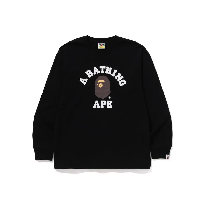 Bape X Predator College Long Sleeve Tee-2