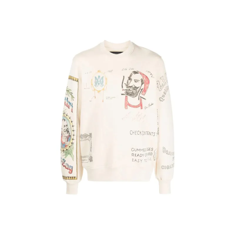 AMIRI Sweatshirts Men White-0
