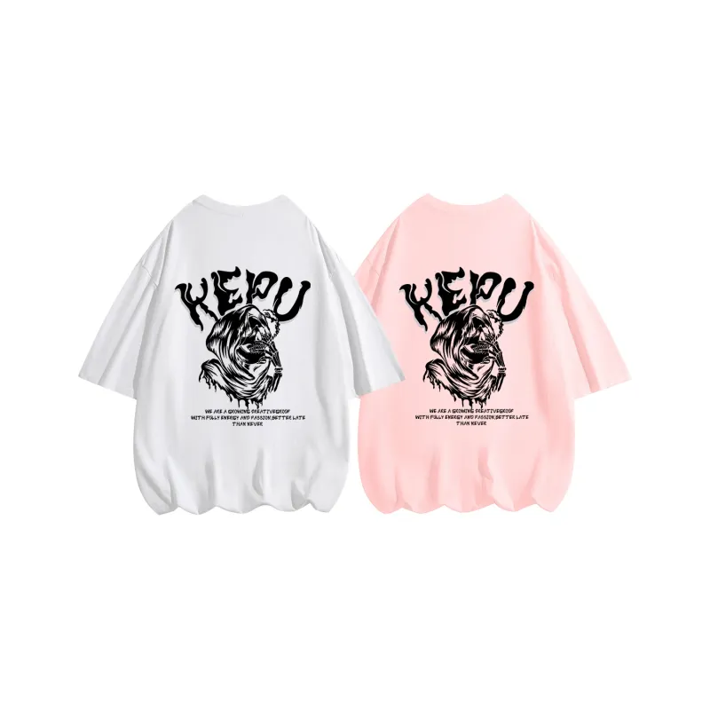 Kepu Short Sleeved T Shirts Unisex 2 Pack-9