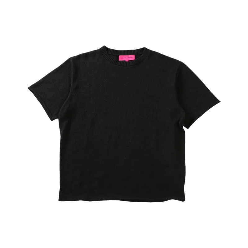 The Elder Statesman Knitted Cotton T shirt-0