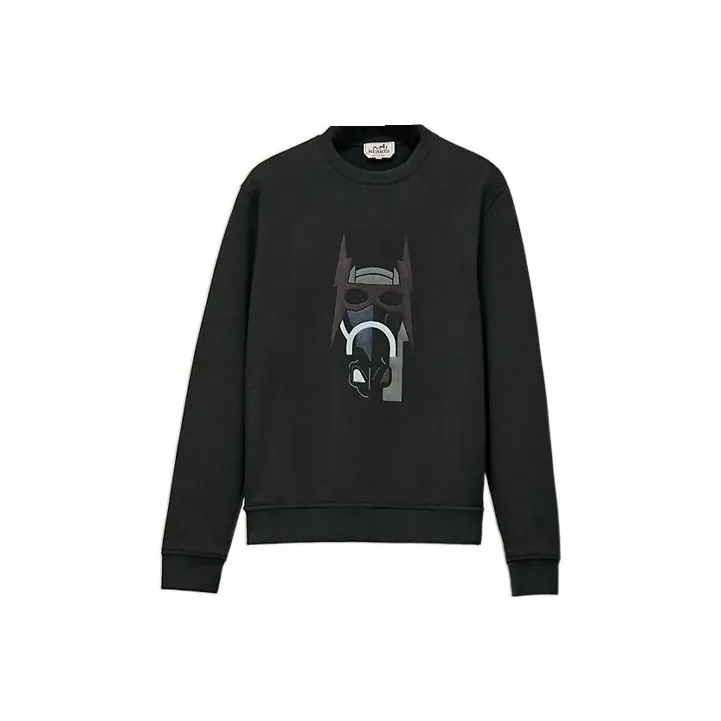 HERMES Sweatshirts Men Tree Green-0