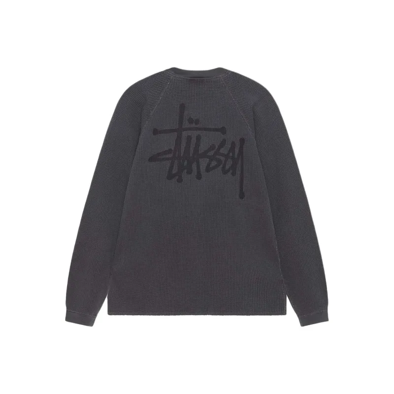Stüssy Basic Thermal T shirt-25