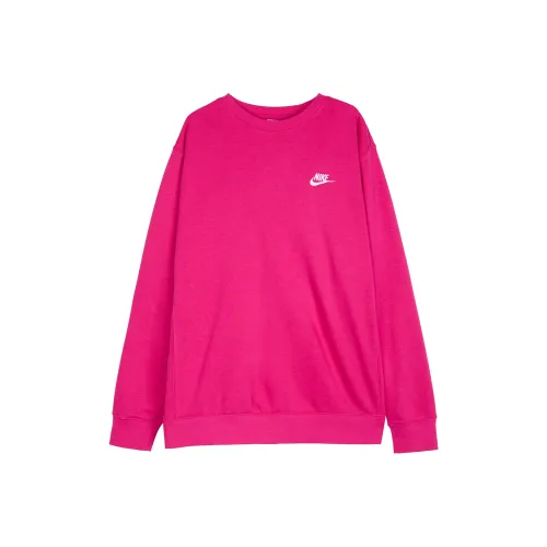 Nike Sweatshirt Men's Raspberry Red/White