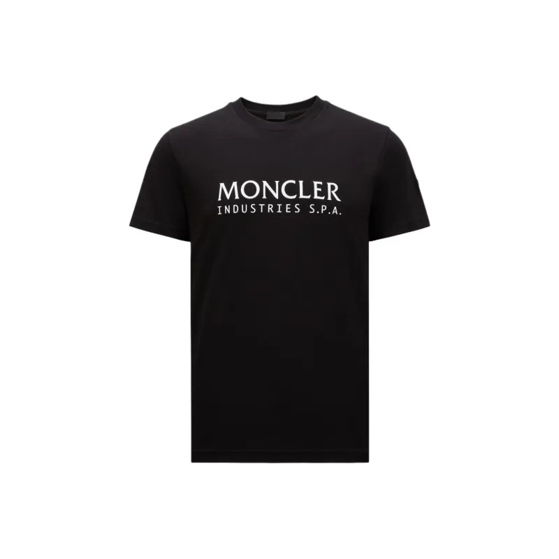 Moncler Logo Printed Crewneck T Shirt-0