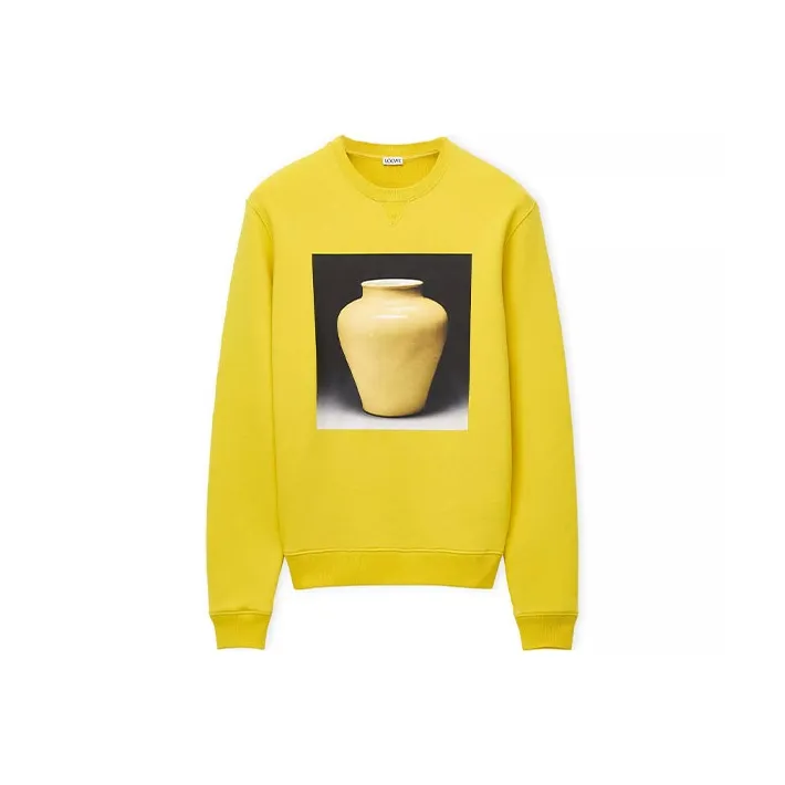 LOEWE Sweatshirts Unisex Yellow-0
