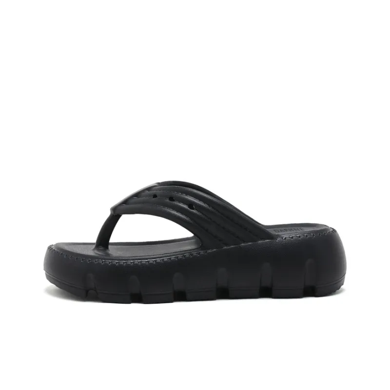 DAPHNE EVA Flip Flops Women's Black-0