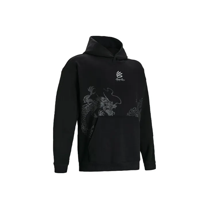 Under Armour x LIXIAOLONG LIANMINGKUAN UA Chinese New Year Sweatshirt Men's Black-0