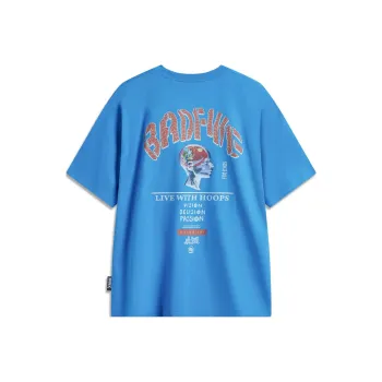 LiNing Badfive 1 T Shirt Men Interstellar Blue