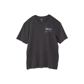 GAP Legendary Artist Series T-Shirts Unisex Dark Gray