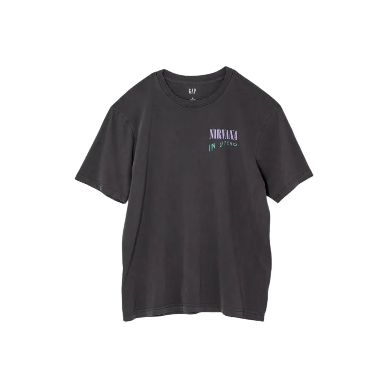 GAP Legendary Artist Series T-Shirts Unisex Dark Gray-0