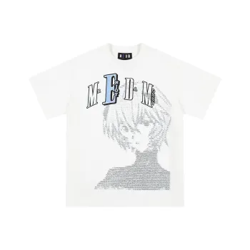 MR.ENJOYDA MONEY MEDM X EVA Collaboration T Shirts Unisex White