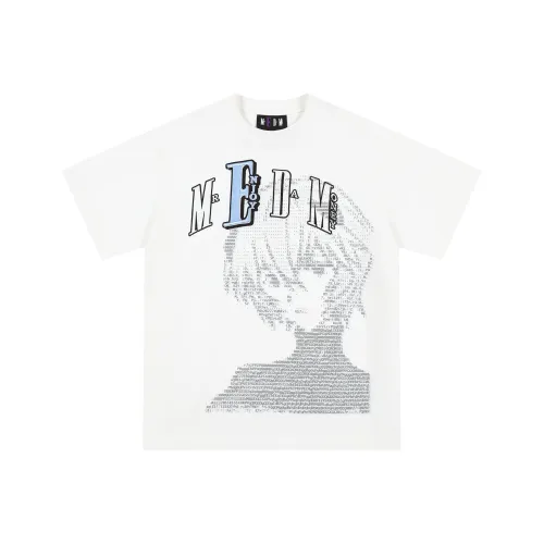 MR.ENJOYDA MONEY MEDM X EVA Collaboration T Shirts Unisex White
