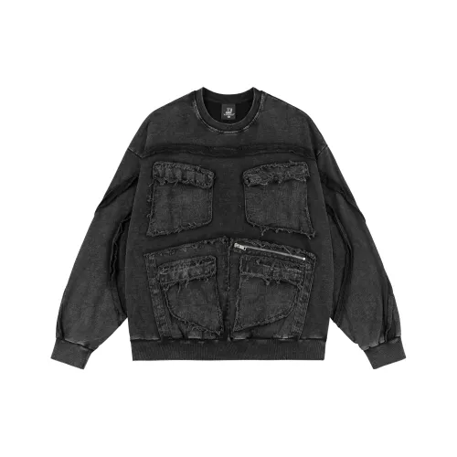 XINYINSU 24FW Sweatshirt Unisex Black