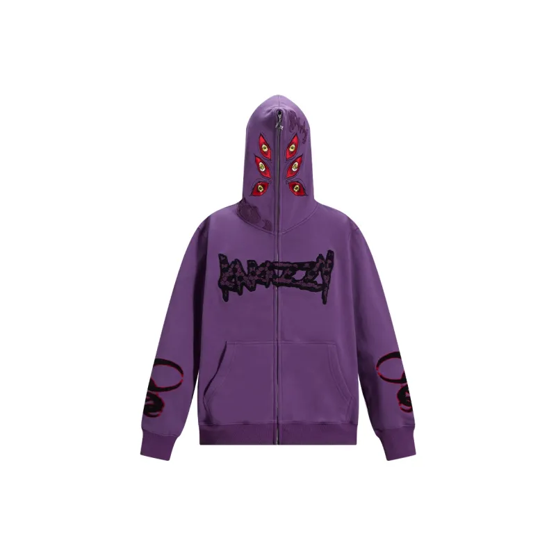 KAKAZZY Sweatshirts Unisex Purple-0