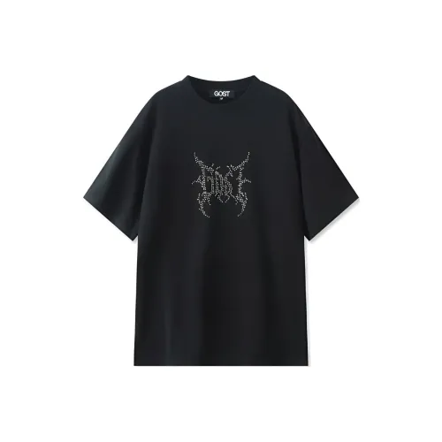 GOST 블랙 남녀공용 티셔츠