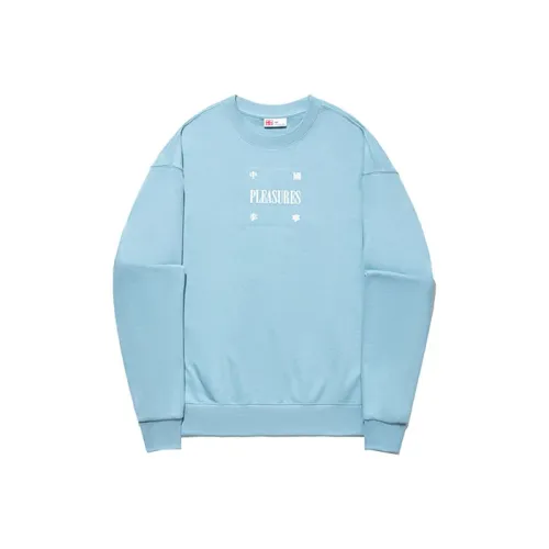 LiNing x PLEASURES Sweatshirt Unisex Forget-Me-Not Blue