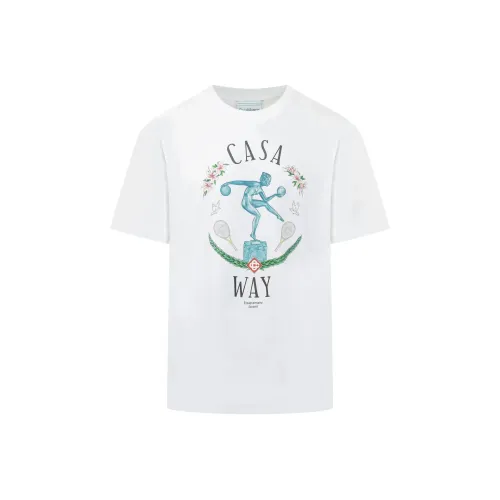 CASABLANCA Statue En Marbre T Shirt
