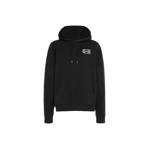 COACH FW23 Sweatshirt Men's Black