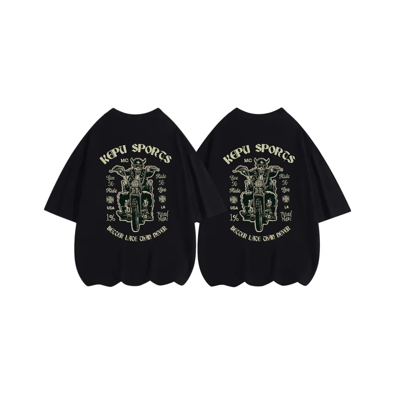 Kepu Short Sleeved T Shirts Unisex 2 Pack-5