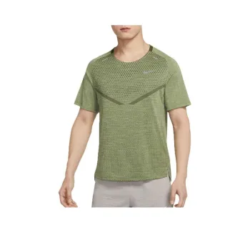 Nike AS M NK DFADV TECHKNIT ULTRA S T Shirt Men's Green