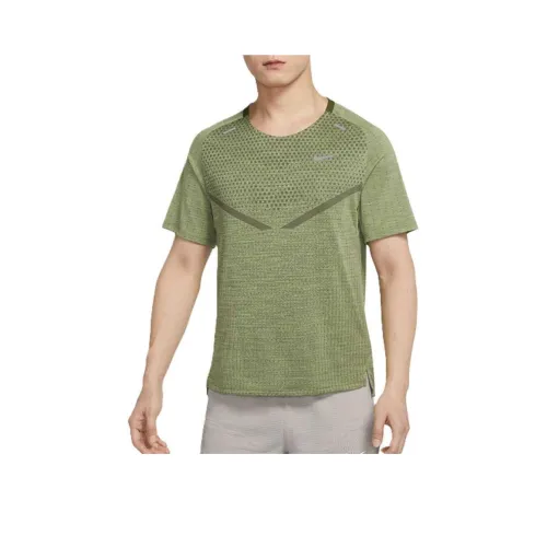 Nike AS M NK DFADV TECHKNIT ULTRA S T Shirt Men's Green