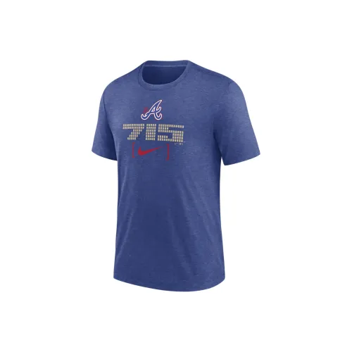 Nike T-Shirt Atlanta Braves Men's Blue