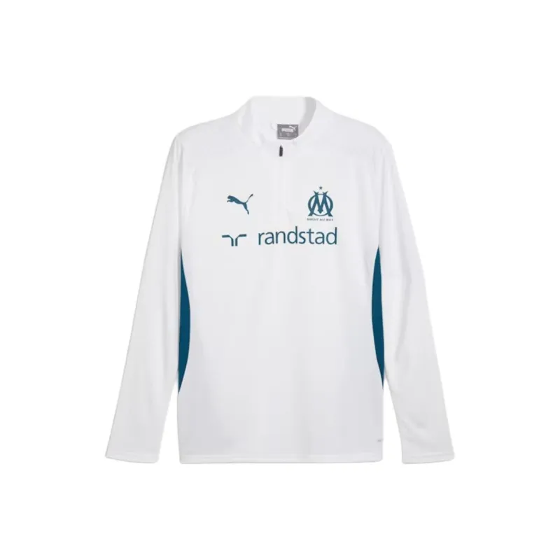 PUMA Olympique De MarseilleDRYCELL SS24 T-Shirt Men's White-0
