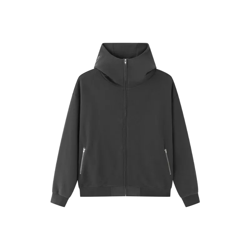 Fearless East Zip Closure Sweatshirt Unisex-4