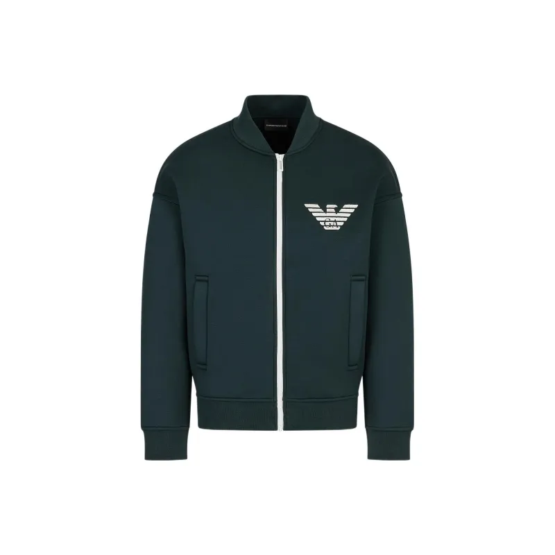 EMPORIO ARMANI FW22 Sweatshirt Men's Ocean Green-0