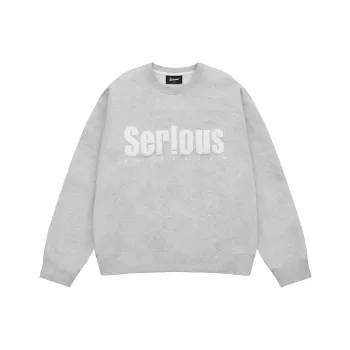 PAULASARA Brushed Crew Neck Sweatshirt Unisex