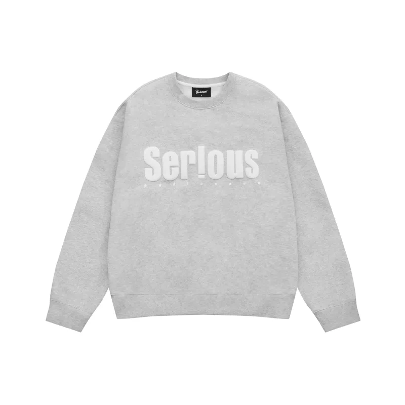 PAULASARA Brushed Crew Neck Sweatshirt Unisex-0