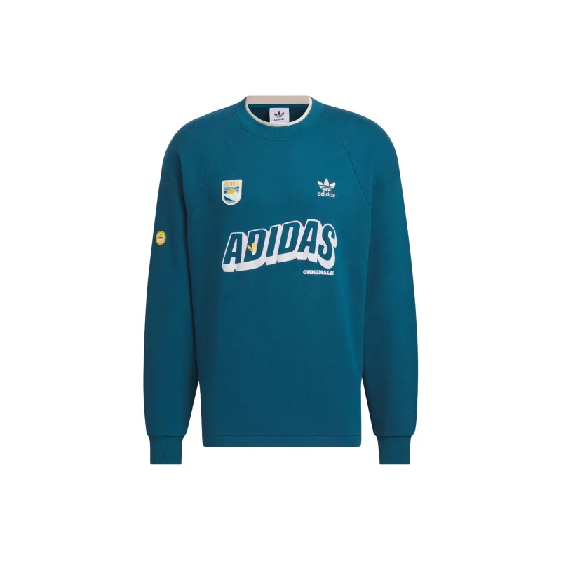 Adidas Originals Sweatshirt Men's Stone Green-0