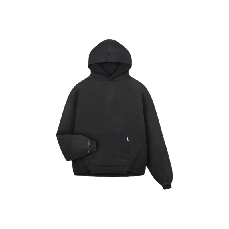 REPRESENT Heavyweight Initial Hoodie Sweatshirt Men's Black-0