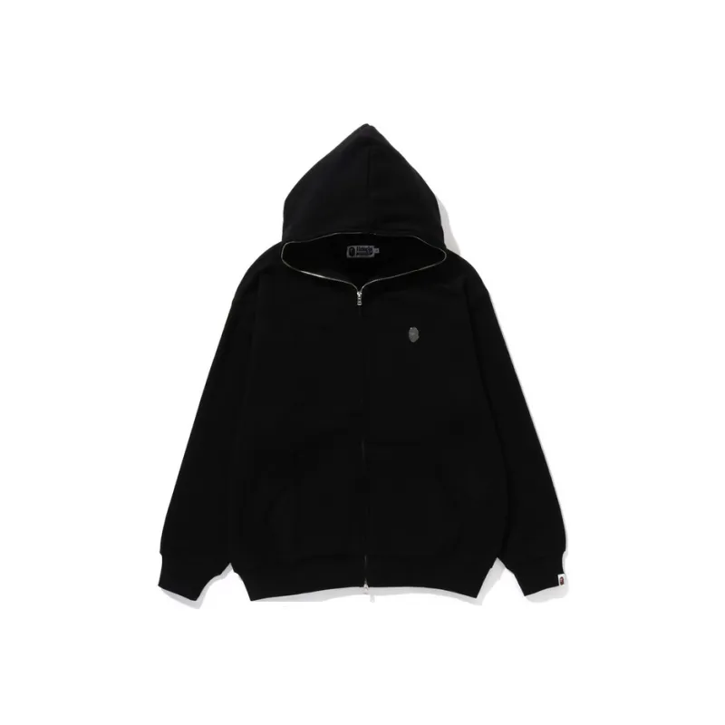 Bape Metal One Point Full Zip Hoodie-0