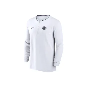 Nike Penn State Nittany Lions Sideline Coach Men's Nike Dri-FIT College 1/2-Zip Long-Sleeve Top