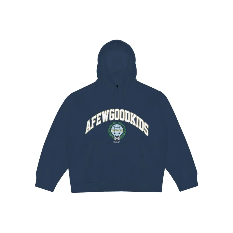 AFGK FW22 Hooded Loose Fit Sweatshirt Spring And Autumn Unisex-3