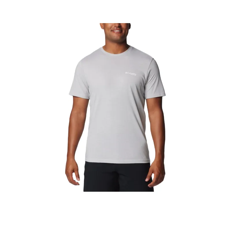 Columbia PFG TARPON RISE T-Shirt Men Gray-0