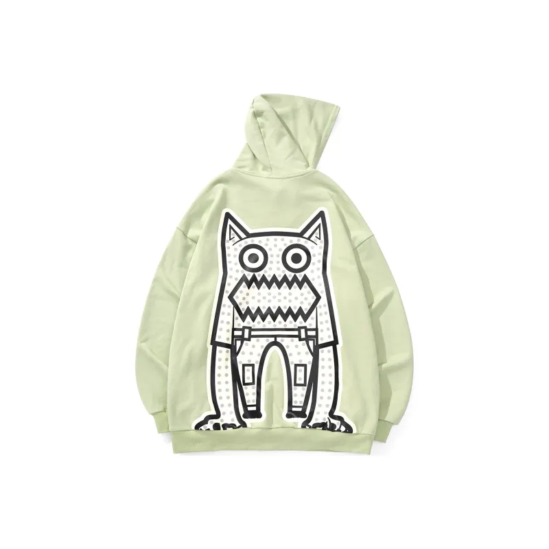 Bt Hooded Loose Fit Sweatshirt Unisex-5