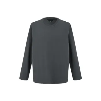 URBAN REVIVO T Shirts Men Warm Gray